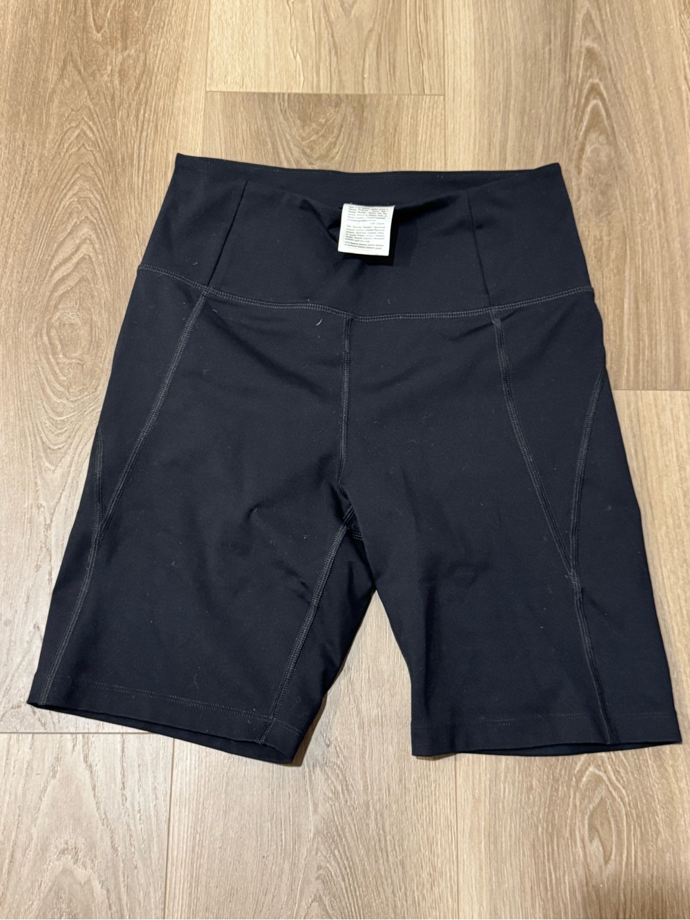girlfriend collective Black High-Rise Bike Shorts